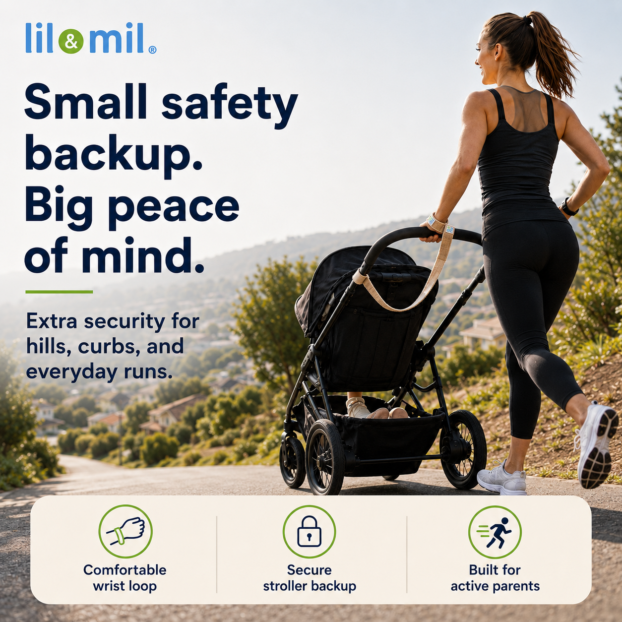 The Stroller Saver - Stroller Safety Leash