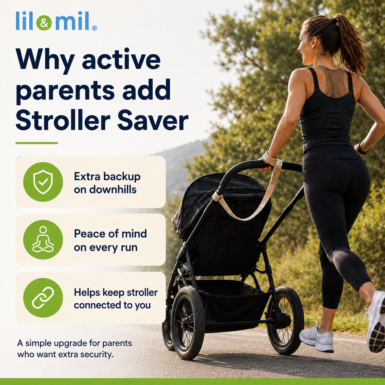 The Stroller Saver - Stroller Safety Leash