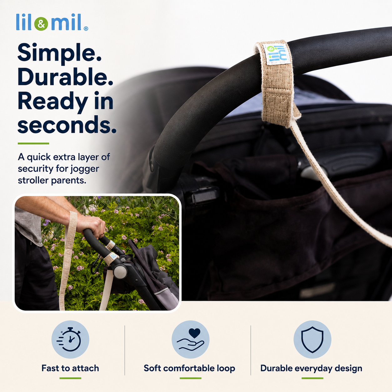 The Stroller Saver - Stroller Safety Leash