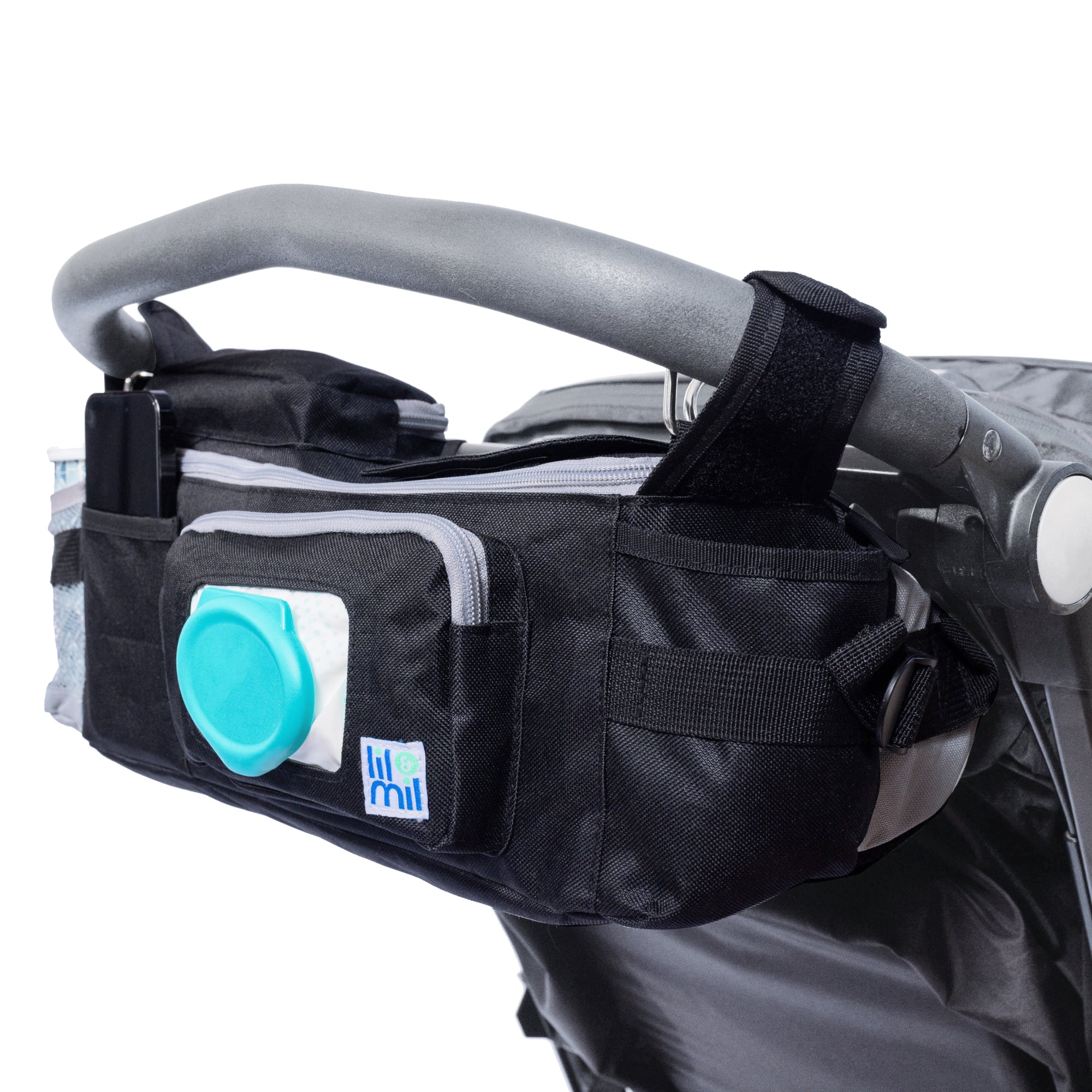 Stroller Organizer and Crossbody Diaper Bag