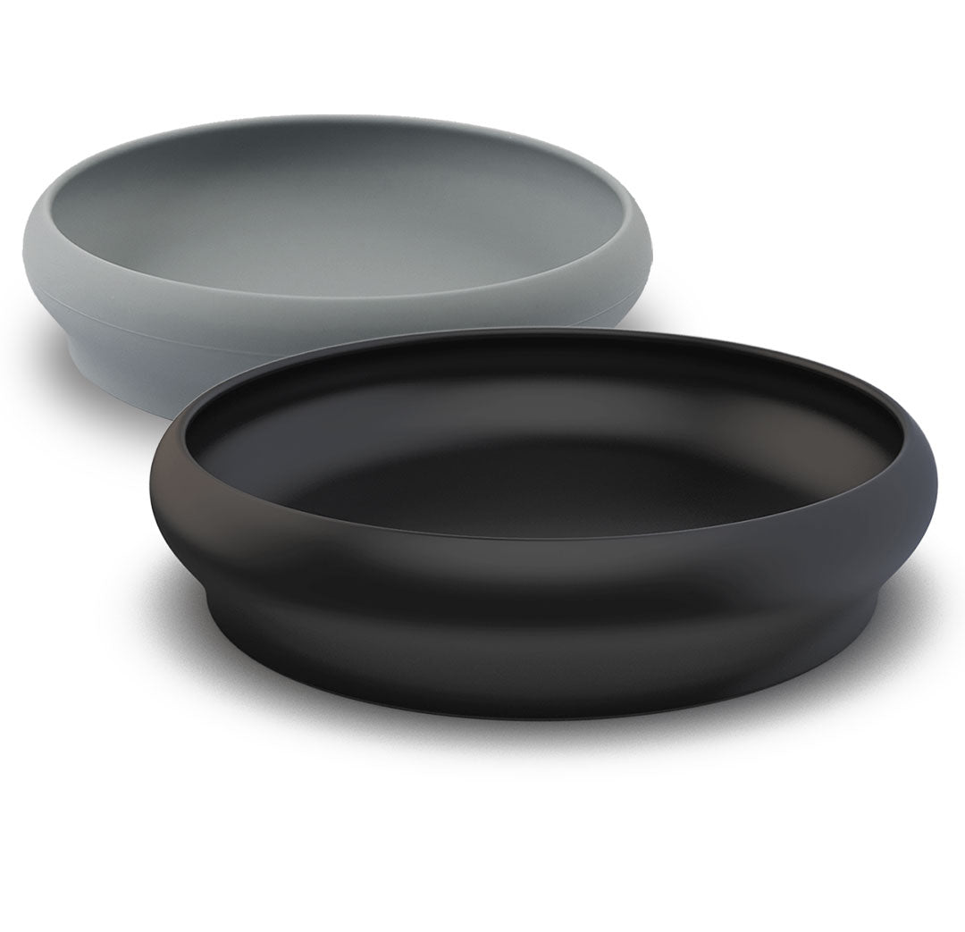 Baby & Toddler Silicone Plates - Set of 2